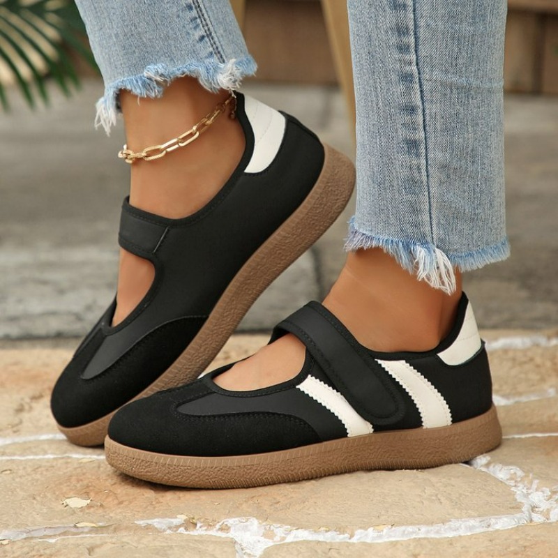 Women Shoes Store - รองเท้าลำลองแฟชั่นสตรีระบายอากาศได้ดี พื้นรองเท้านุ่มกันลื่น รองเท้าผ้าใบสำหรับเดินทุกวันสำหรับการเดินทางกลางแจ้งช้อปปิ้ง