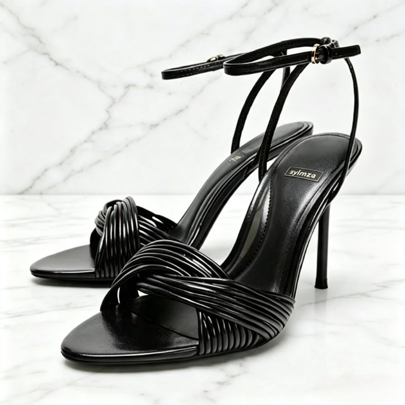 รองเท้าส้นเข็มแบบรัดข้อเท้าเปิ - Women Shoes Luxury Brand บทวิจารณ์และราคา