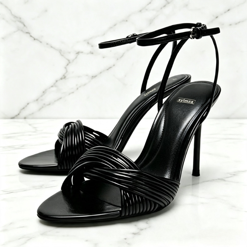 รองเท้าส้นเข็มแบบรัดข้อเท้าเปิ - Women Shoes Luxury Brand บทวิจารณ์และราคา