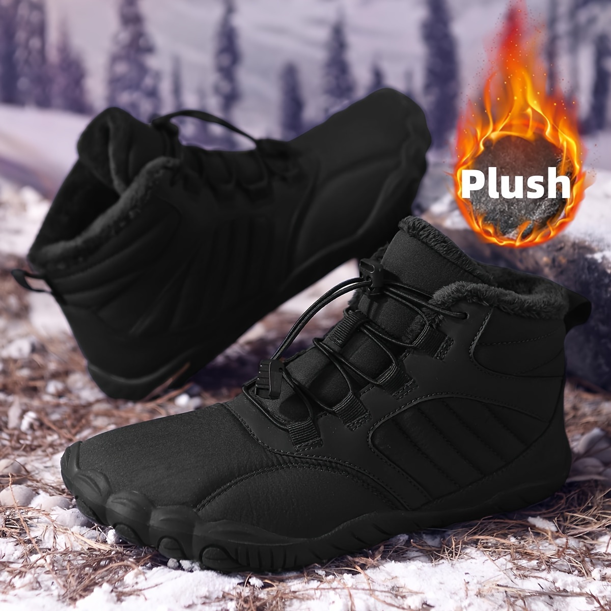 รองเท้าบูทหิมะแบบสวมใส่สบายสำห - Women'S Shoes Wide Width บทวิจารณ์และราคา