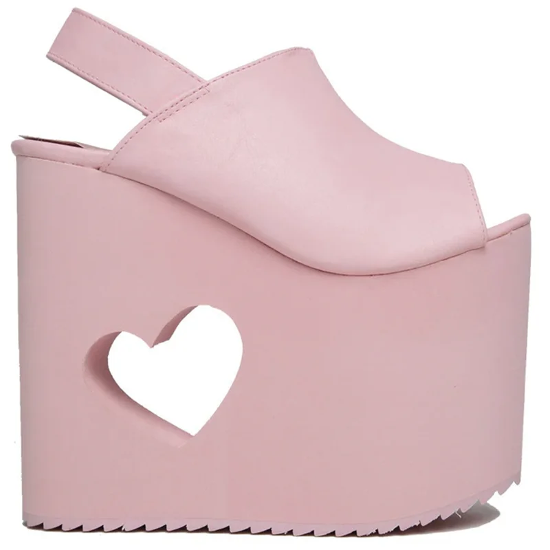 รองเท้าส้นสูงแบบรัดส้น แพลตฟอร - Kids Shoes Women บทวิจารณ์และราคา