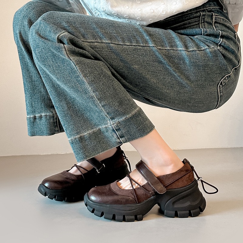 ใหม่เรโทรบัลเลต์แมรี่เจนรองเท้ - Women Shoes Store บทวิจารณ์และราคา