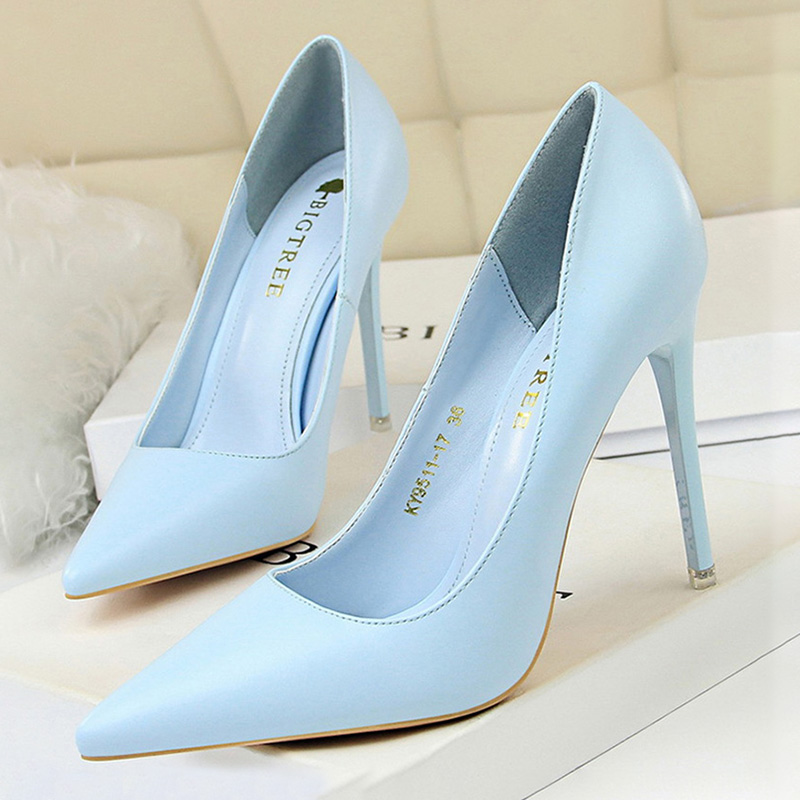 รองเท้าส้นสูงผู้หญิง BIGTREE แ - Women Shoes Zara บทวิจารณ์และราคา