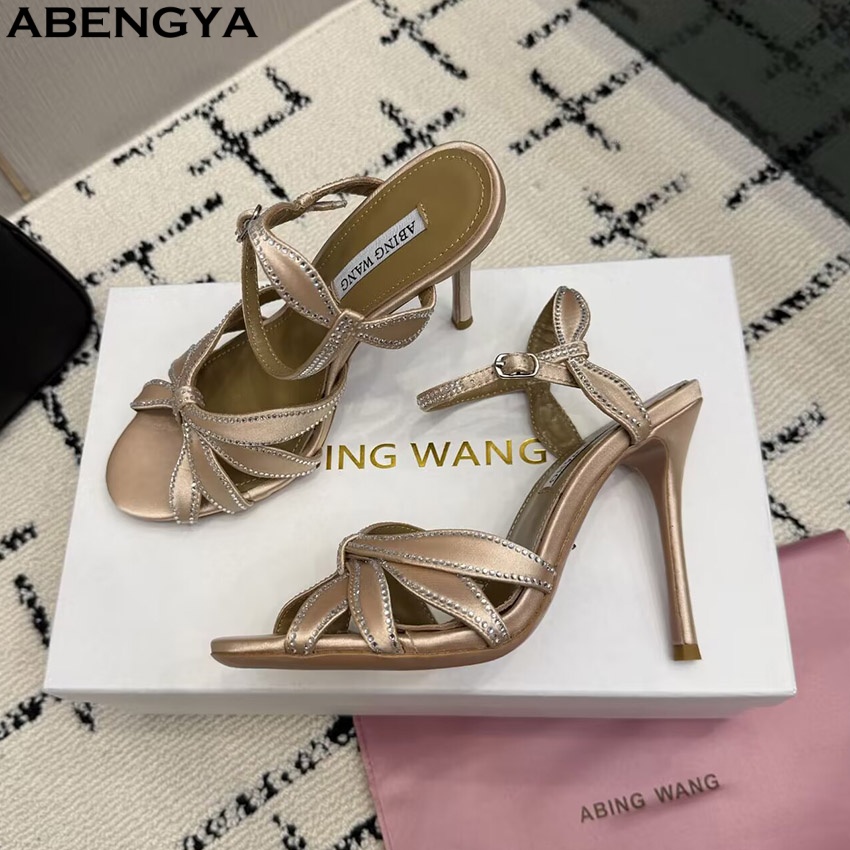 รองเท้าส้นสูงผ้าไหมสำหรับฤดูร้ - Kids Shoes Women บทวิจารณ์และราคา
