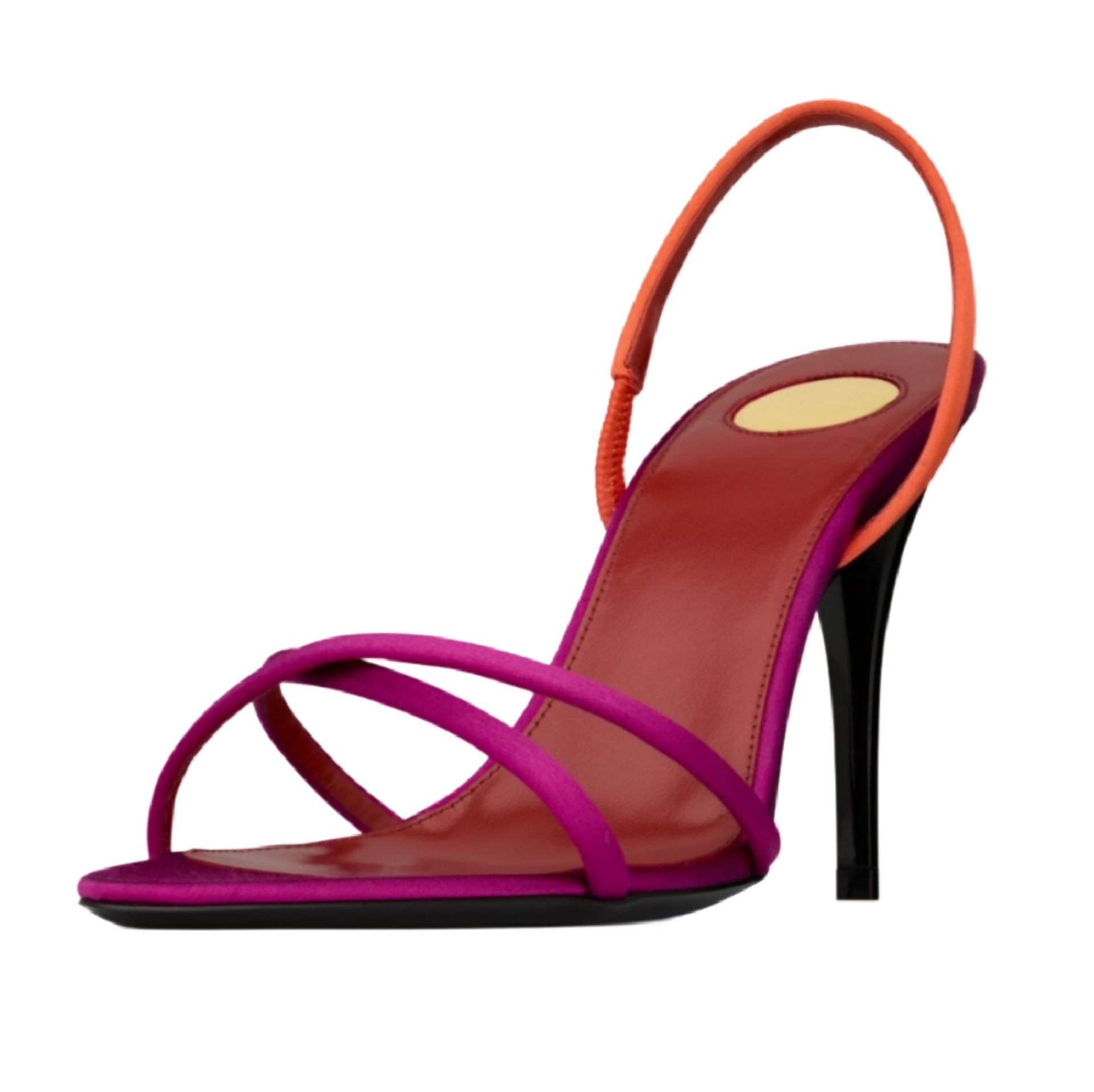 รองเท้าส้นสูงแบบสลิงแบ็ค สายไข - Platform Mule Heel บทวิจารณ์และราคา