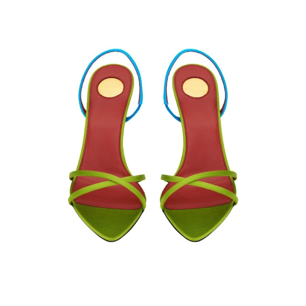รองเท้าส้นสูงแบบสลิงแบ็ค สายไข - Platform Mule Heel บทวิจารณ์และราคา