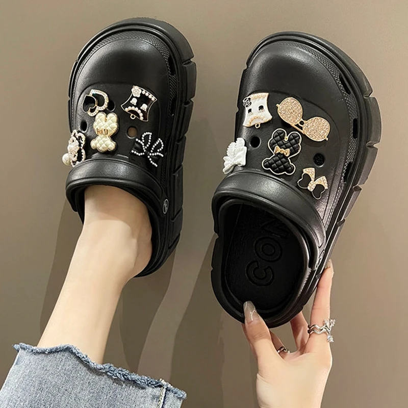 6 ซม.DIY แพลตฟอร์มรองเท้าแตะฤด - Women Shoes Zara บทวิจารณ์และราคา