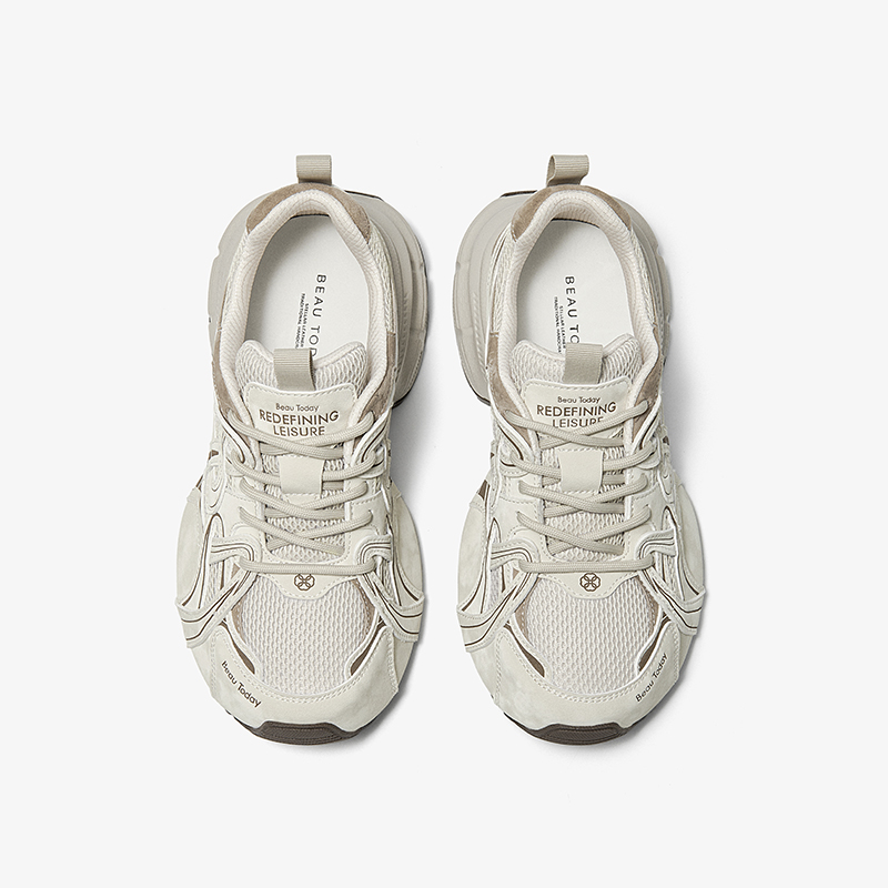 BEAUTODAY รองเท้าผ้าใบหนังแท้ผ - Women Shoes Store บทวิจารณ์และราคา