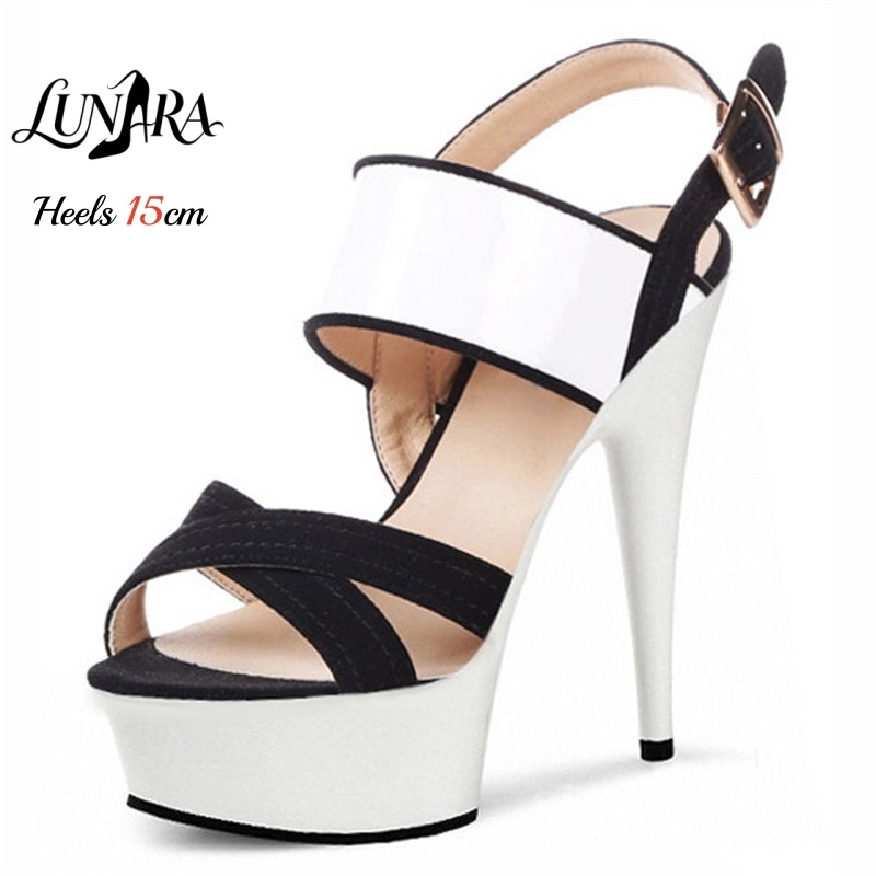 รองเท้าส้นเข็มแบบแพลตฟอร์มใส 1 - Platform Mule Heel บทวิจารณ์และราคา