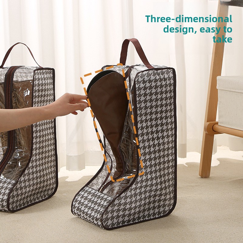 ถุงเก็บรองเท้าบูทยาวพร้อมหน้าต - Women Shoes Store บทวิจารณ์และราคา