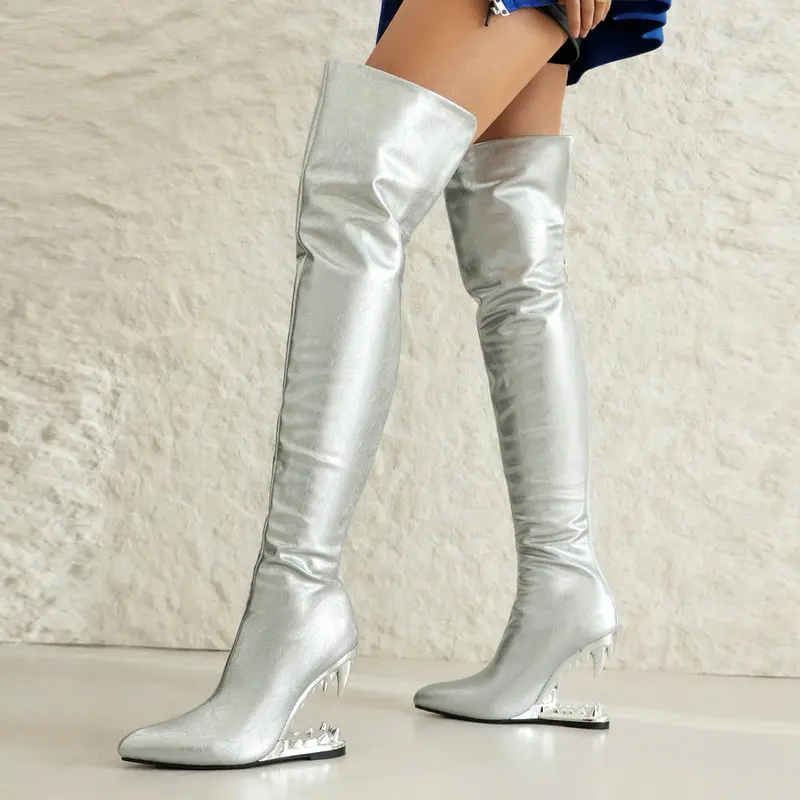 รองเท้าบูตยาวถึงเข่าสำหรับผู้ห - Women'S Shoes Wide Width บทวิจารณ์และราคา