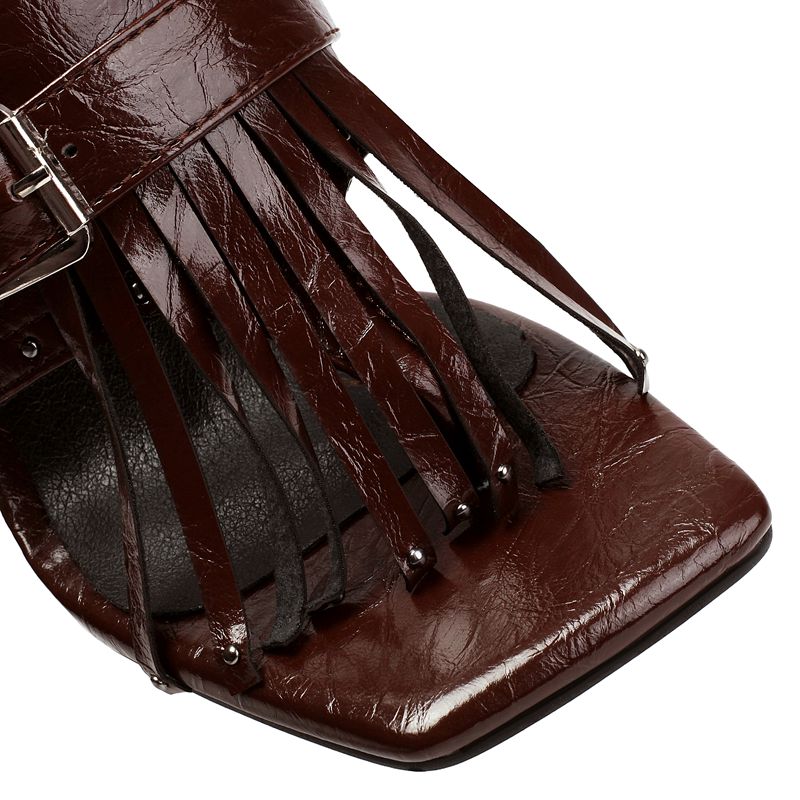รองเท้าแตะผู้หญิงสีเหลือง REAV - Platform Mule Heel บทวิจารณ์และราคา