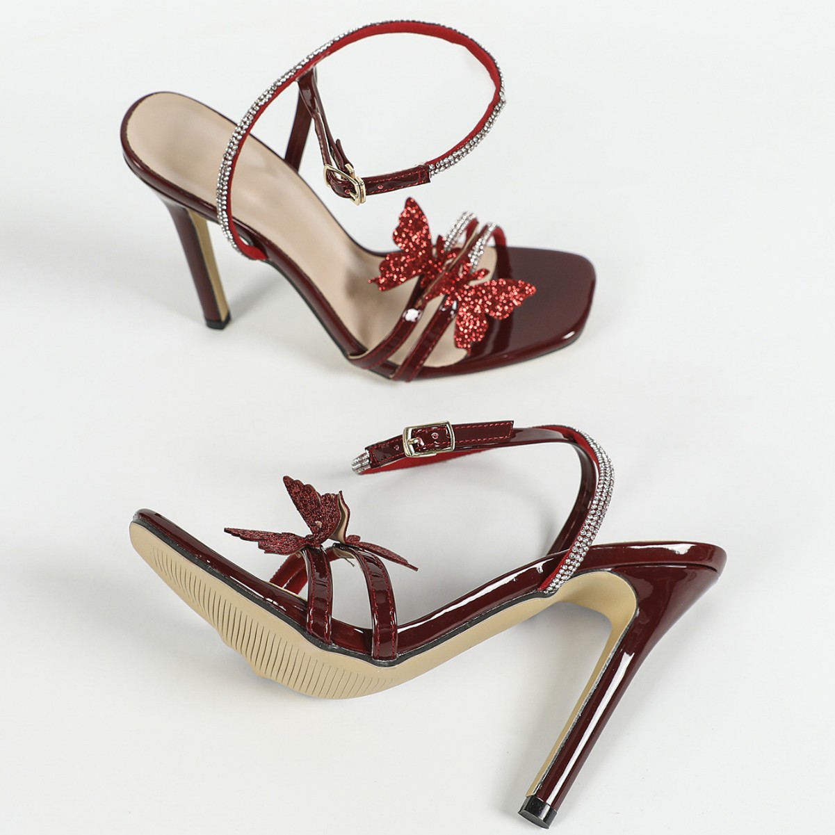 รองเท้าส้นสูงผู้หญิงแบบส้นเข็ม - Platform Mule Heel บทวิจารณ์และราคา