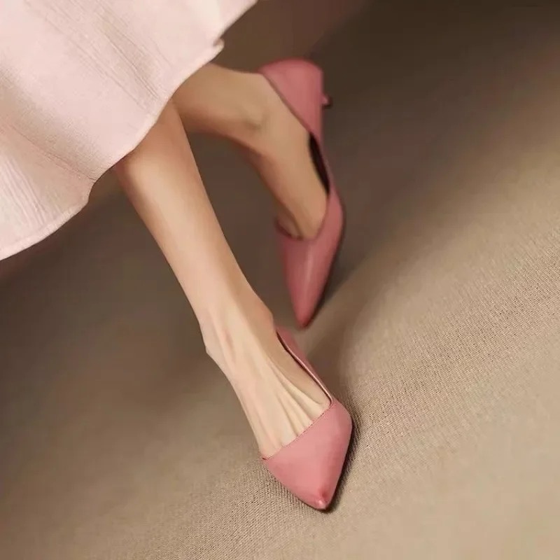 รองเท้าส้นเข็มหัวแหลมแฟชั่นสำห - Platform Mule Heel บทวิจารณ์และราคา