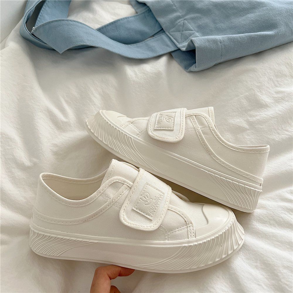 รองเท้าผ้าใบสีขาวตาข่ายระบายอา - Women Shoes Must Have บทวิจารณ์และราคา