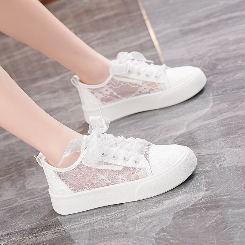 ​ รองเท้าผ้าใบสีขาวลำลองสำหรับ - Women Shoes Must Have บทวิจารณ์และราคา