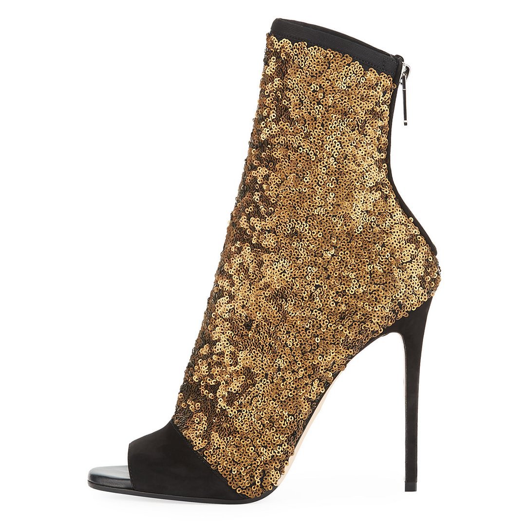 รองเท้าส้นสูงแบบเปิดนิ้วเท้าปร - Women Shoes Boots บทวิจารณ์และราคา