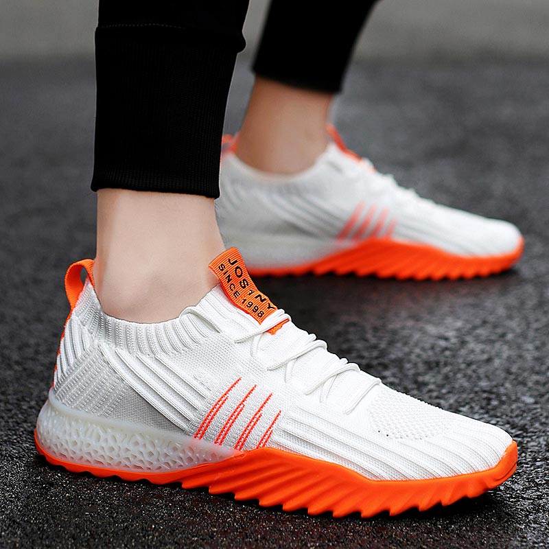 Plusขนาดน้ำหนักเบาAir Mesh Men - Women Shoes Made In Italy บทวิจารณ์และราคา